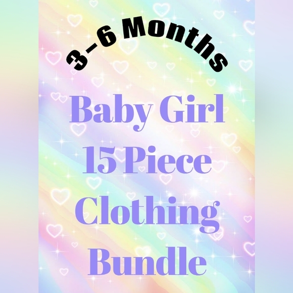 Other - 3-6 Months Size 15 Piece Mystery Box Clothing Bundle